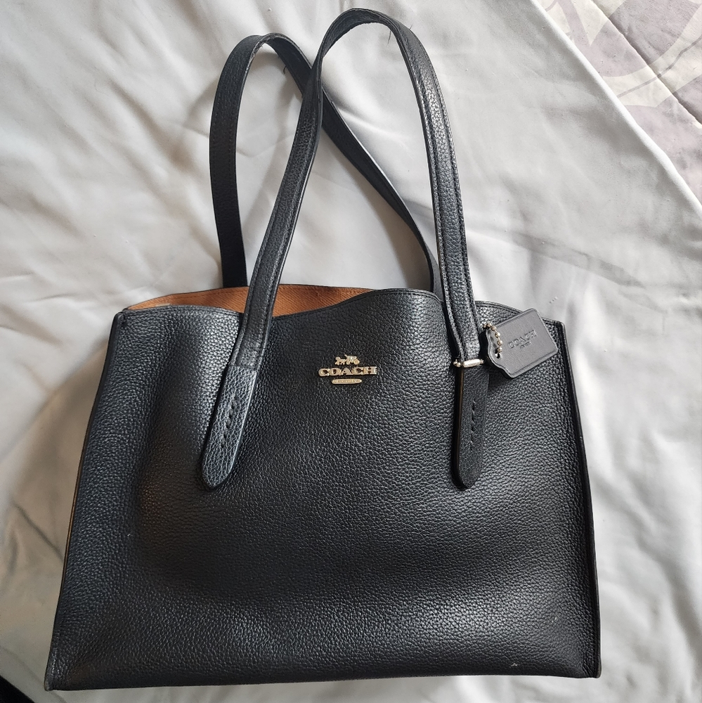 USED COACH (see notes) - Medium Black Tote